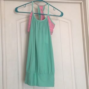 Lululemon bra and tank!